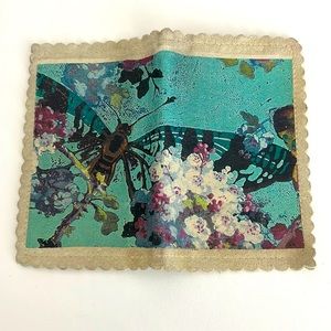 Thin leather credit card holder! New without tags!